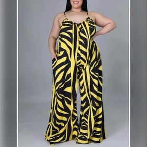 COPY - Black/Yellow Jumpsuit